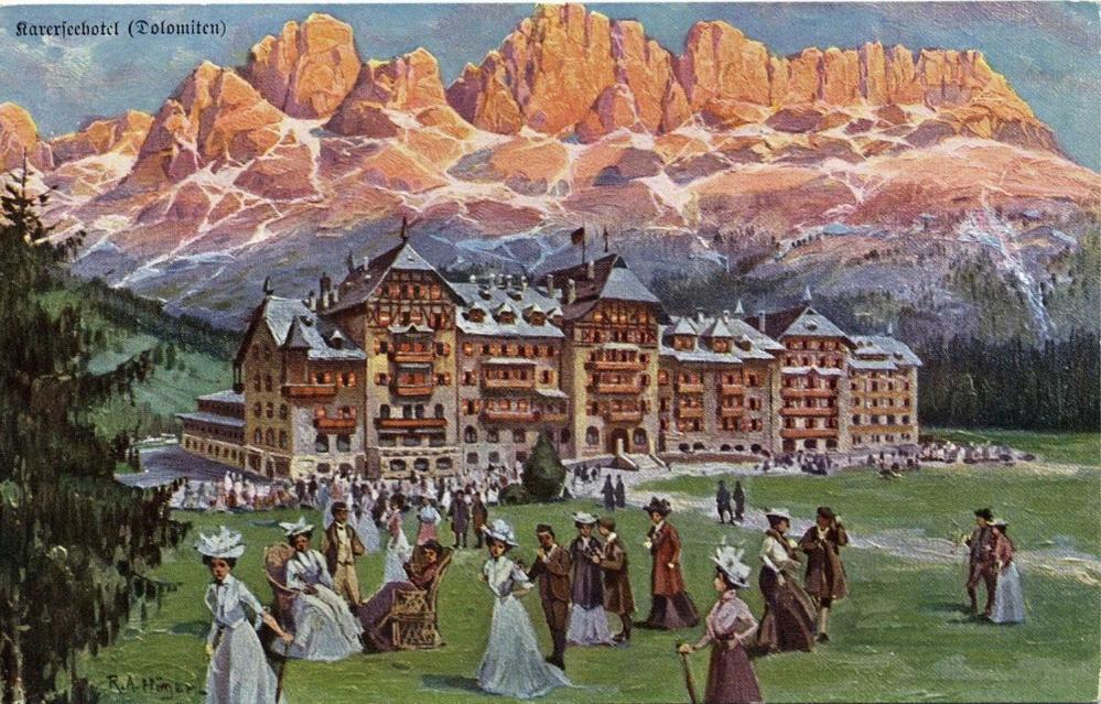 Residence Grand Hotel Carezza 노바레반떼 외부 사진